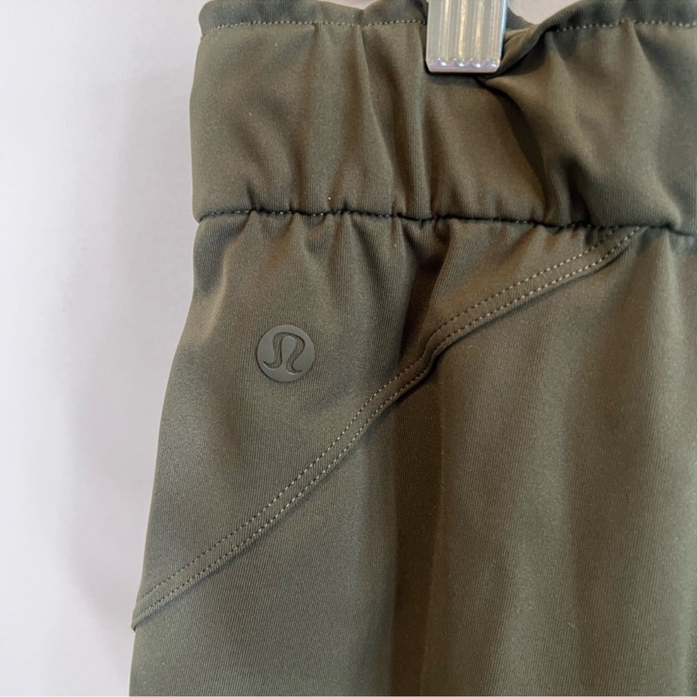 Lululemon Stretch High-Rise Jogger Dark Olive 12 - Picture 7 of 8